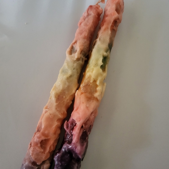 Vintage Eika  Kerzen Drip Candles Box of 2 Tapers - Picture 2 of 7